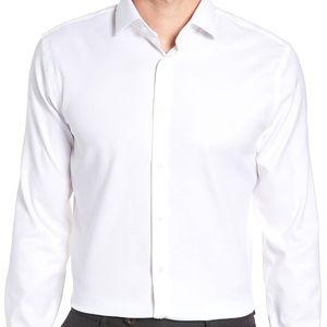 Calibrate Trim Fit Dress Shirt 16.5 32/33